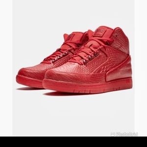 Nike Air Pythons Red October
